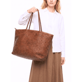 Artisan Weave Oversized Tote