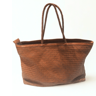 Artisan Weave Oversized Tote
