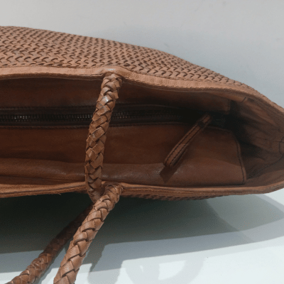 Artisan Weave Oversized Tote