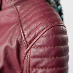 Anna (Deep Wine Red)