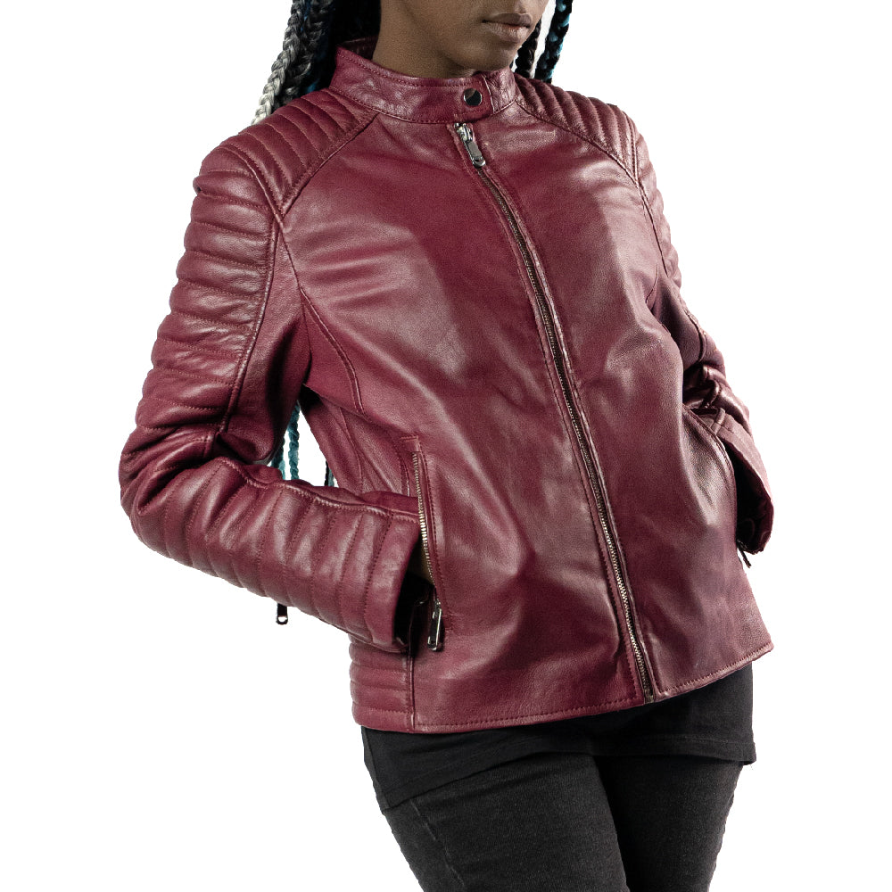 Anna (Deep Wine Red)